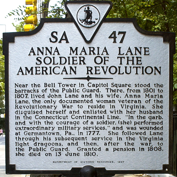 Anna Maria
                              Lane marker
