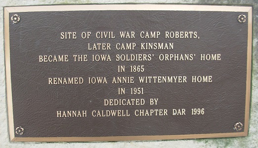 Camp
                            Roberts marker