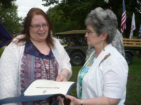 Certificate
presentation