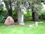 Johann Gaertner's Grave & DAR Plaque