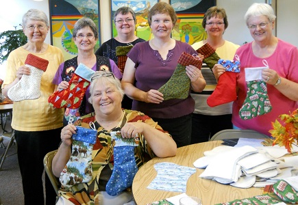 Making
Christmas
Stockings
