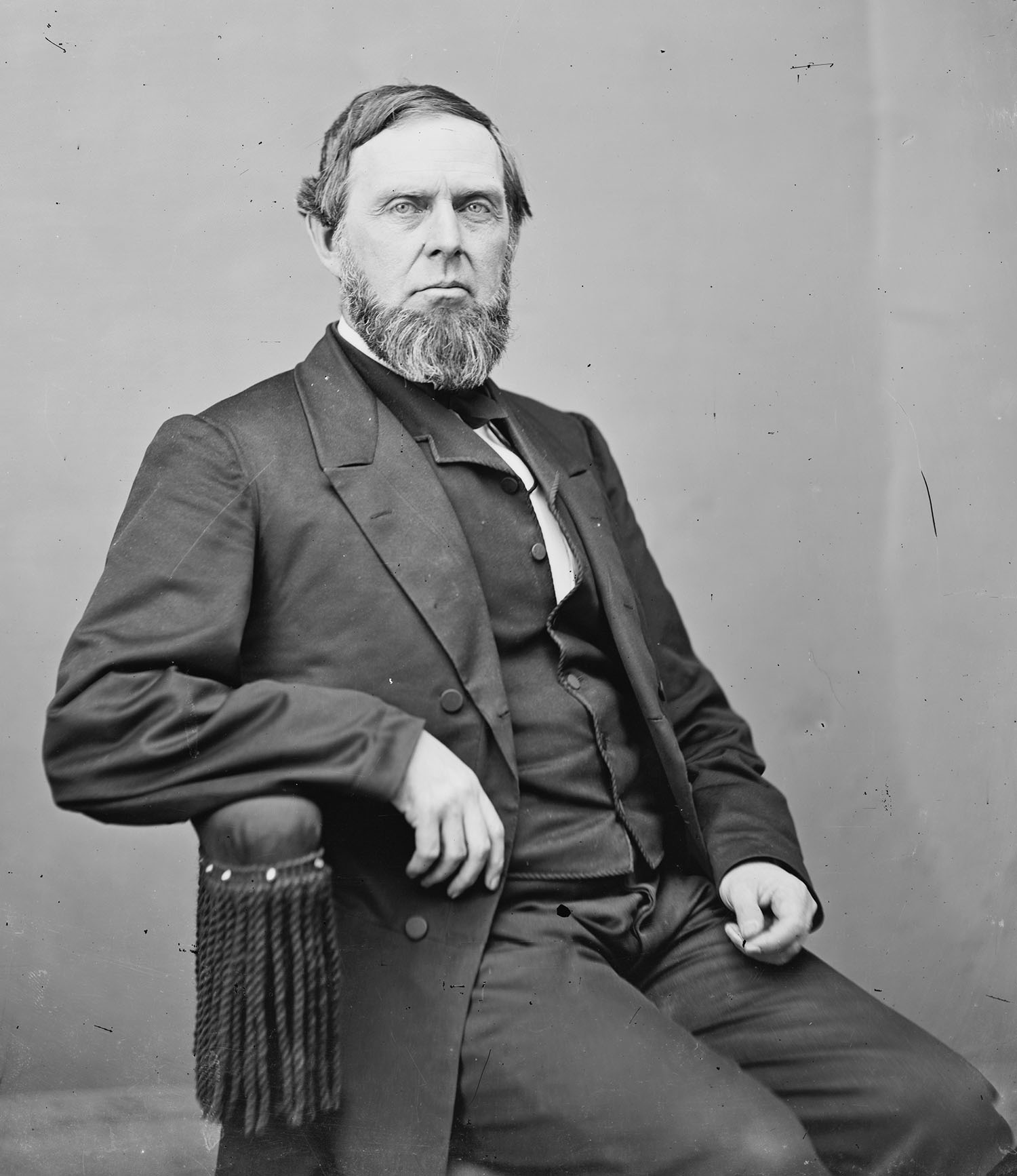 James Harlan, photo in public domain, Library of Congress
