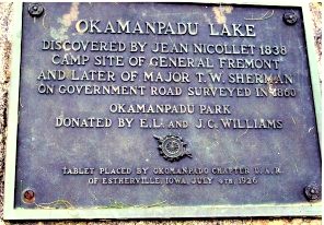 Okamanpadu Lake
                                      marker