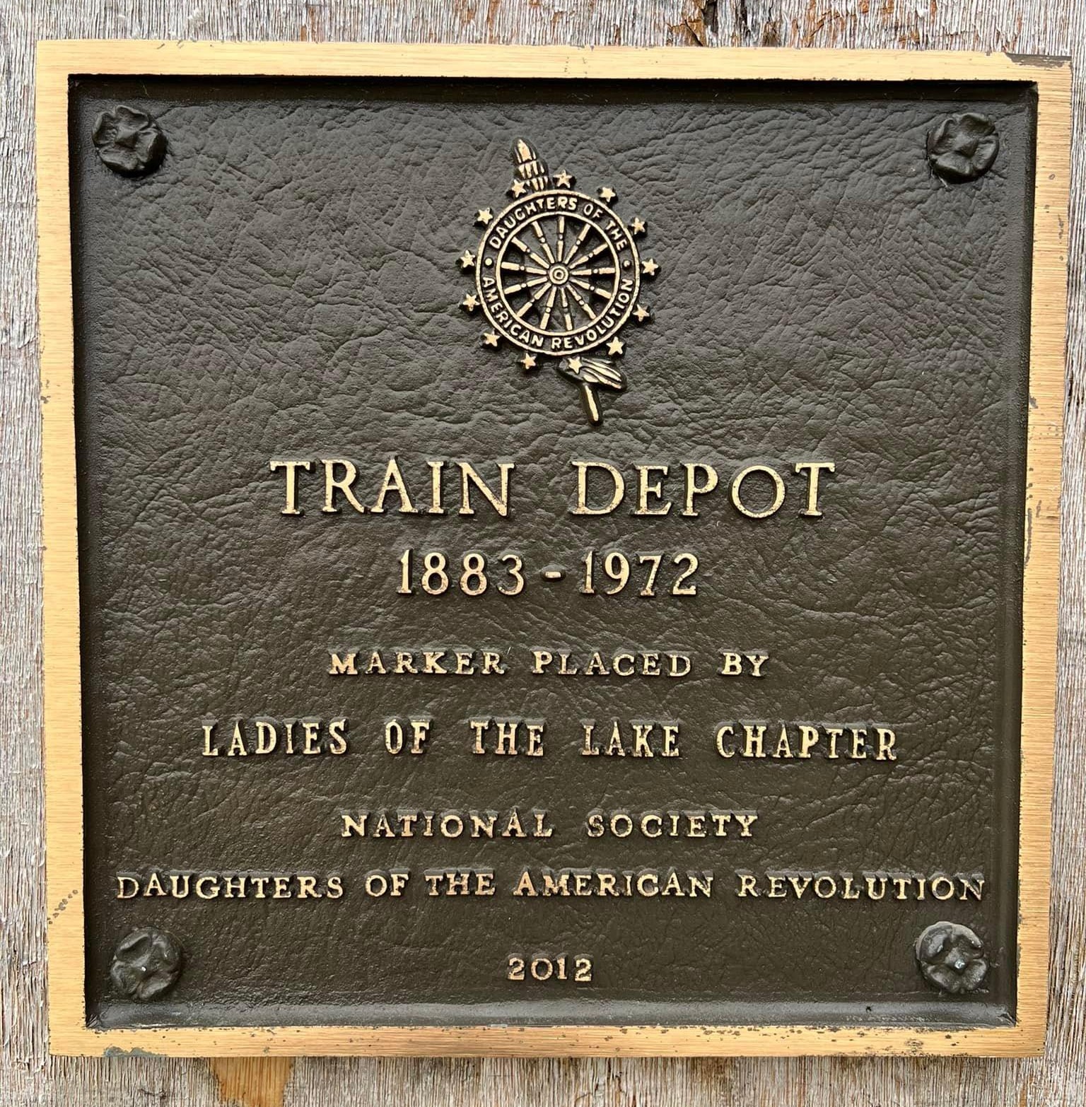 train depot marker