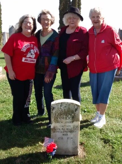 Van Hook
grave marker