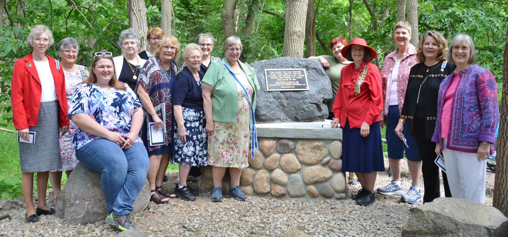 Missouri River marker