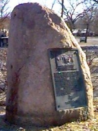 Mormon trail
marker
